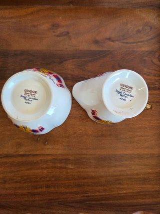Royal Canadian Tartan Cream & Sugar Set