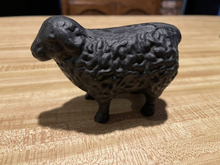 5"  Cast Metal Black Sheep Figure--SP RCD