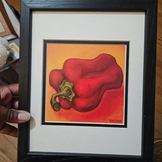 SALE - Red Pepper Framed Print