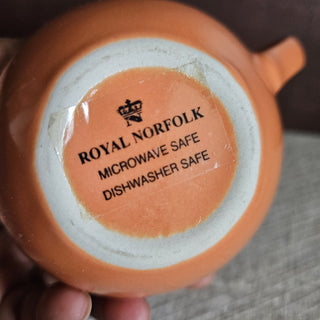 Vintage Royal Norfolk - Orange Creamer (BRI)|52326