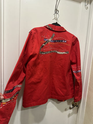 Red Artsy Jacket #47 VV MTS
