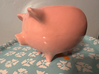 Pig Planter Pink Ceramic MTS|119986