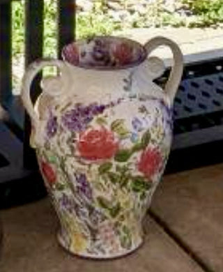Don Swanson 17" Large Floral Vase  RSV|77547