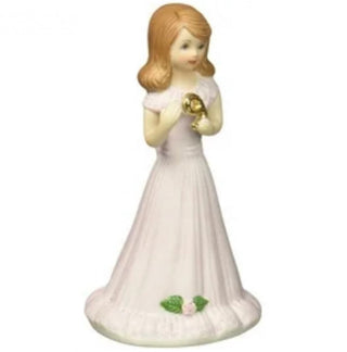 Vintage Enesco Growing Up 9 Birthday Girl #62 VV MTS