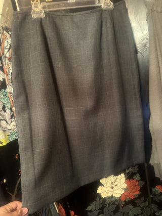 Kasper Grey business skirt Size 14 #63 VV MTS