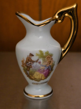 Miniature French Porcelain Vase|75908