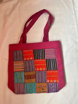 Cross-stitch Quilt Hand Bag|112519