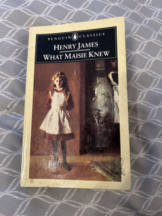 12F What Maisie Knew by Paul Theroux and Henry James 1988 MTS|73283