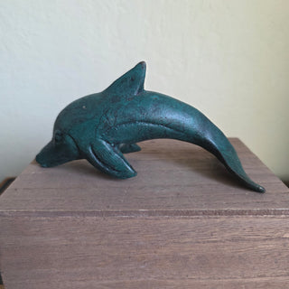 Patina Metal Dolphin