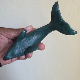 Patina Metal Dolphin