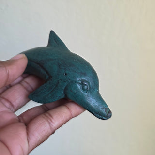 Patina Metal Dolphin