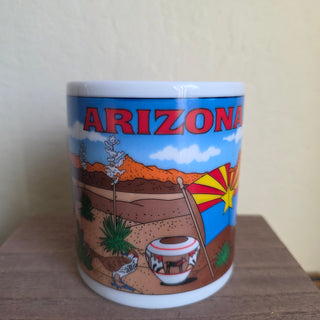 Retro Arizona Mug - Grand Canyon State Ceramic Mug