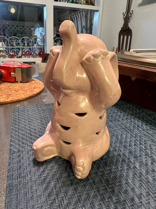 Elephant Pink Sitting|44739