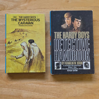 Vtg The Hardy Boys - Detective Handbook [Hardcover]