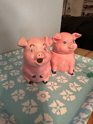 Pig Creamer/Sugar SET|51843