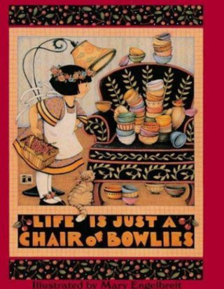 Life Is Just a Chair of Bowlies by Mary Engelbreit ( 1992, hard cover) #62 VV MTS|103415