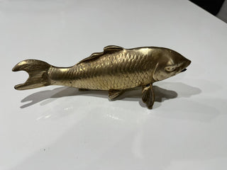 Vintage Solid Brass Koi Fish MTS|116067