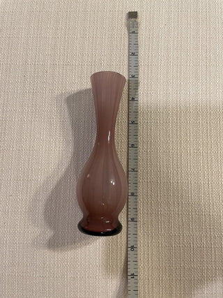Rose color bud vase