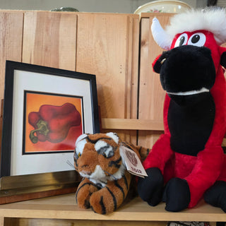 Vtg 90's ACE Novelty | Red Bull Mascot Plush
