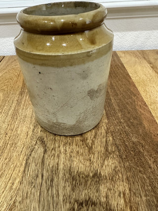 Vintage Stoneware Salt Glaze Crock MTS|86139