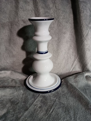 Vintage Dansk Bistro Christianshavn Blue Candlestick rsv