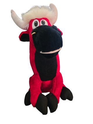 Vtg 90's ACE Novelty | Red Bull Mascot Plush