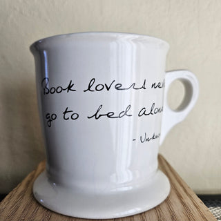 30% off - Book Lovers - White Ceramic Mug