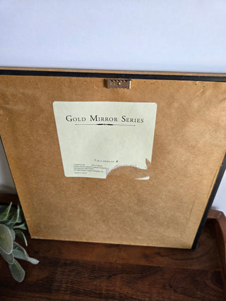 Gold Sq. Mirror -Really Pretty