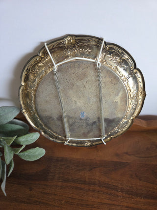 Silver Round Mirror- Really Pretty