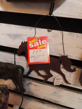 Metal horse wall hanging RCD