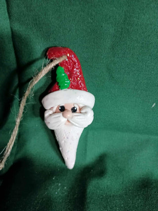 red hat santa ornament rsv|128527