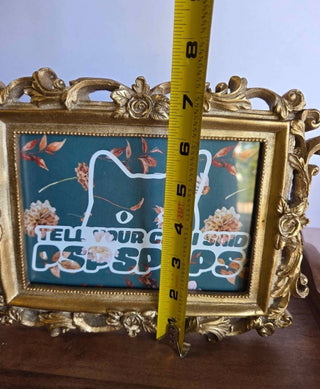 Gold Ornate Frame "Pspspsps" -RSV