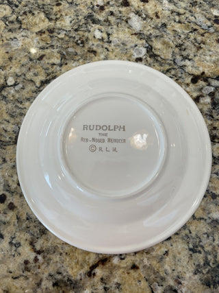 Vintage Rudolph Plate RCD|125949
