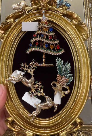 Reindeer Brooch