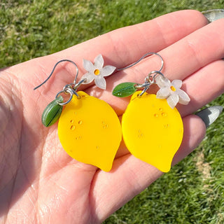 Lemon Dangle Earrings MTS|59793