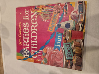 Vintage Betty Crocker Parties for Children RSV|83440