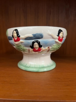 Vtg Tiki Scorpion Bowl - Trader Dicks