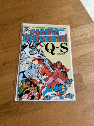 Comic Book: Handbook Marvel Universe Issue 9
