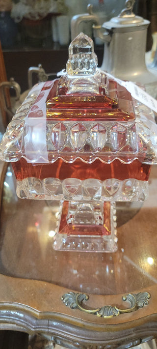 Cranberry Thumbprint Candy Dish RCD|120695