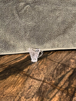 Mini Pressed Glass Toothpick Pitcher RSV|123175