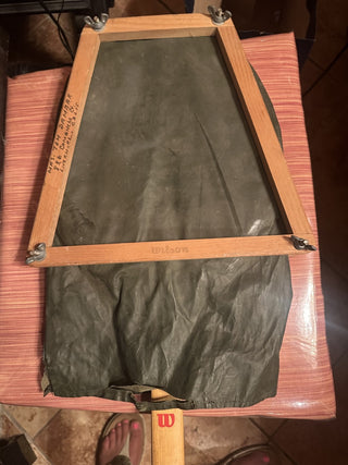 Vintage Wilson "Don Budge Tournament  Speed-Flex Fibre Fact #62 VV MTS|117633