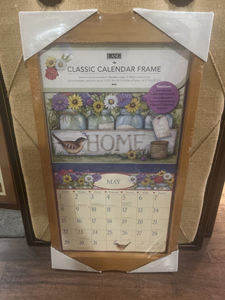 Solid Oak Lang Classic Calendar Frame RCD|73012