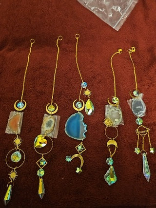 Suncatchers with Stones