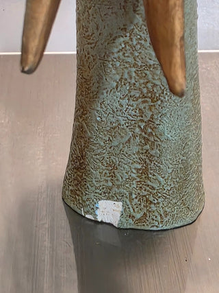 MTS Vintage/ Antique Praying Angel in Sage Dress|127253