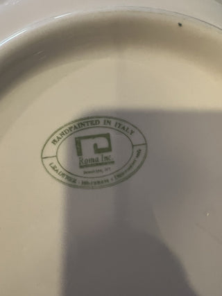 Made in Italy Harvest Basket w/Veggies Serving Bowl RCD