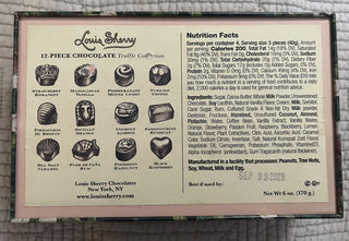 BEAUTIFUL ROMANTIC "BOWER OF ROSES" HEAVY DUTY TIN MADE FOR HIGH QUALITY LOUIS SHERRY NEW YORK CHOCOLATES (KJS) RCD|111445