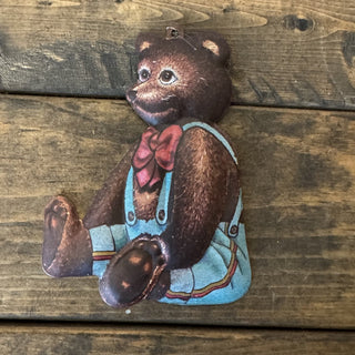 Dept. 56 Pressed Tin Teddy Bear Ornament MTS|125244