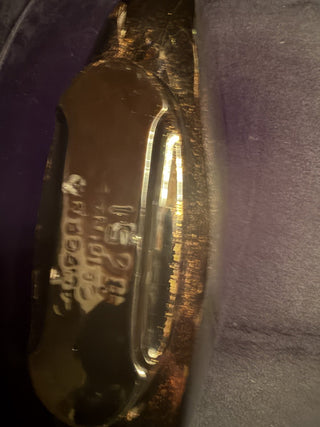 Vintage MCM Black and Gold Glazed Plantar #651 California Originals VV MTS