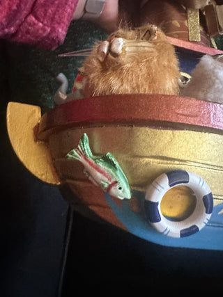 Vintage 15" Noah's Ark Christmas Nutcraker Holiday Bombay Company #62 VV MTS|127862