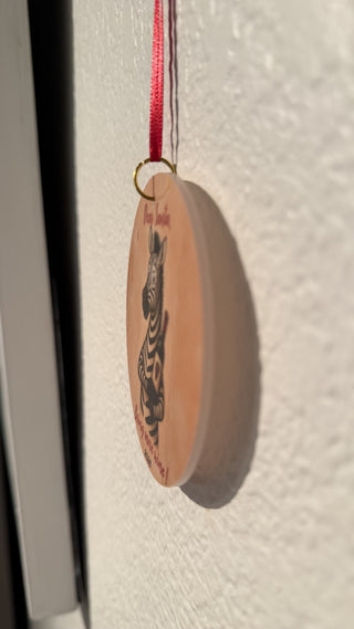 Zebra Christmas Tree Ornament NY RCD|130561